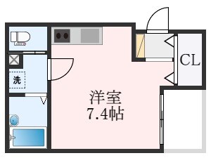 ARCA羽衣駅前の物件間取画像