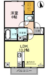 リバティーコートの物件間取画像