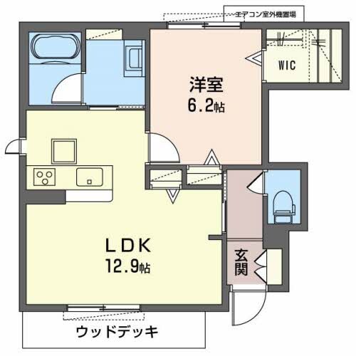 カーサレジオの物件間取画像