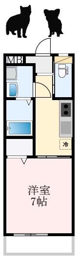 RaffineSAKAIの物件間取画像