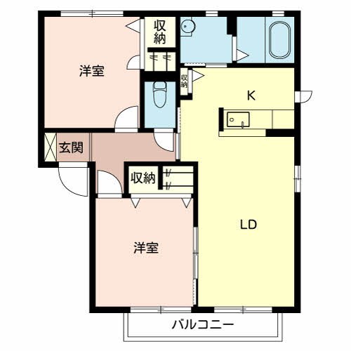 ファミール以和貴の物件間取画像