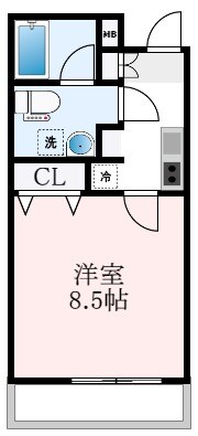 プロスパーハイツ深井の物件間取画像