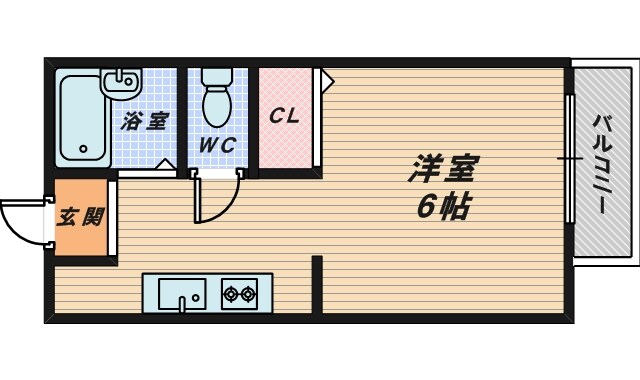 藝韻荘の物件間取画像