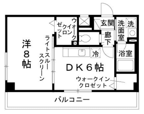 リヴェール鳳の物件間取画像