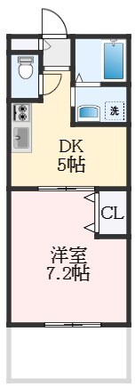 メゾンドフランシスカの物件間取画像