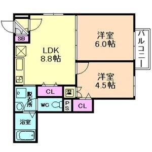 石津駅 徒歩13分 1階の物件間取画像