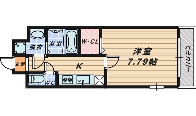 カサアスールの物件間取画像