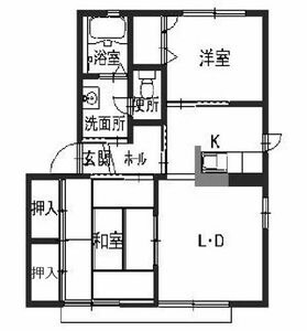 サンメゾンさつきの物件間取画像