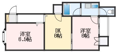 富木駅 徒歩37分 1階の物件間取画像