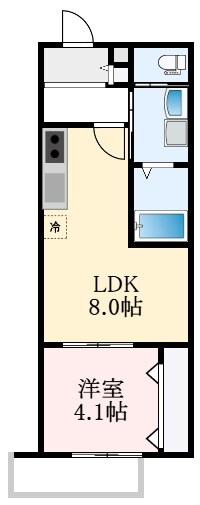 北野田駅 徒歩7分 1階の物件間取画像