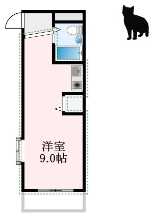 YTSマンション喜志の物件間取画像