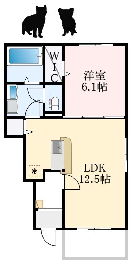 北野田駅 徒歩23分 1階の物件間取画像