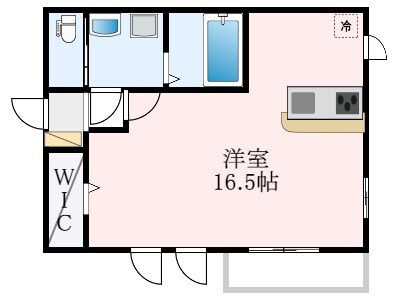 川西駅 徒歩22分 1階の物件間取画像