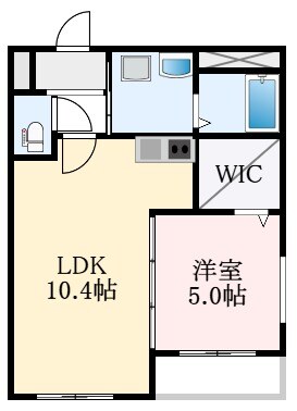 深井駅 徒歩8分 2階の物件間取画像