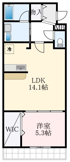 北野田駅 徒歩15分 2階の物件間取画像