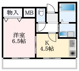 メルヴェールの物件間取画像