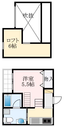 デュナメス深井の物件間取画像