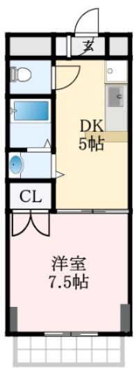 深井駅 徒歩10分 2階の物件間取画像