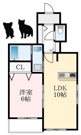 エルデノースの物件間取画像