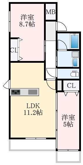 YF宮山台ガーデンの物件間取画像