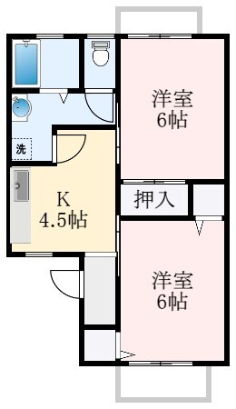 シャトードイワネト号館の物件間取画像