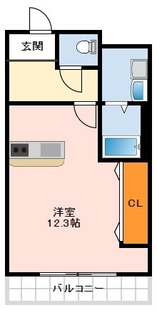 パレスひだまりの丘の物件間取画像