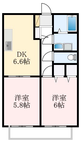 プルミエ和泉Cの物件間取画像