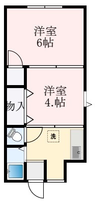 マンション北野田の物件間取画像