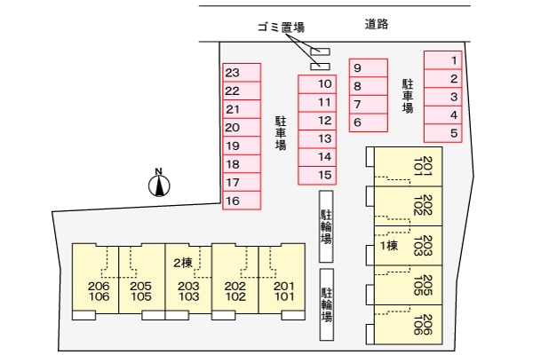 萩原天神駅 徒歩17分 2階の物件外観写真