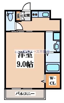 アーブル小阪の物件間取画像