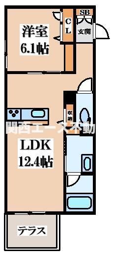 グランはい21の物件間取画像