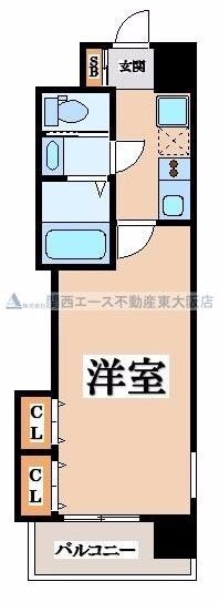 ラグゼ布施北Ⅱの物件間取画像