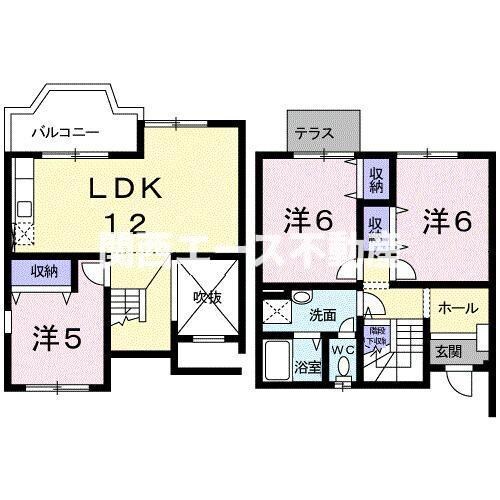 Mountview２号館の物件間取画像