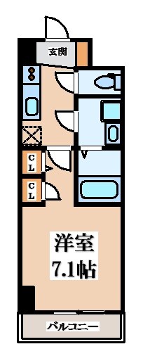 S-RESIDENCE高井田Centralの物件間取画像