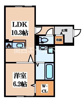 ルナメゾンの物件間取画像