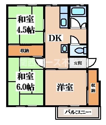 三原台団地の物件間取画像