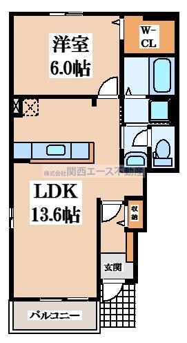 リエート新田Ⅱの物件間取画像