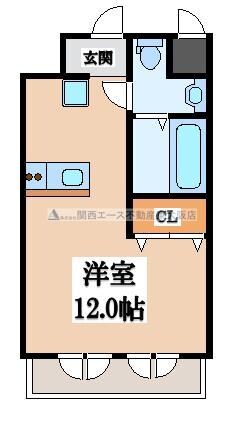 メゾンパティオⅡの物件間取画像