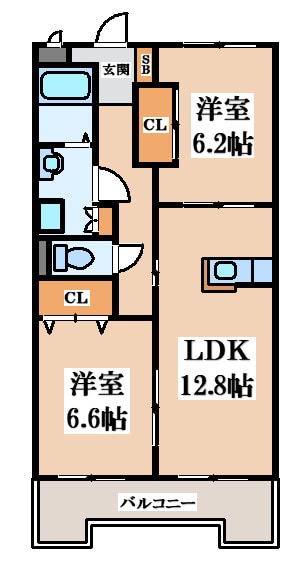 beau jardinの物件間取画像