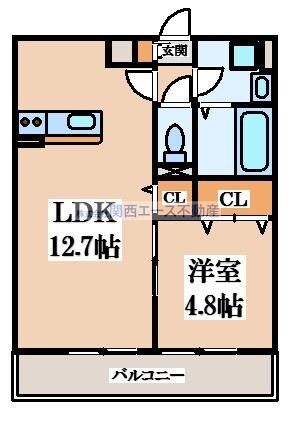 アムールラックの物件間取画像