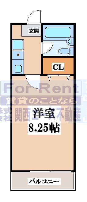 メゾン東大阪の物件間取画像