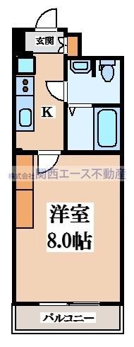 トモミハイム曙の物件間取画像