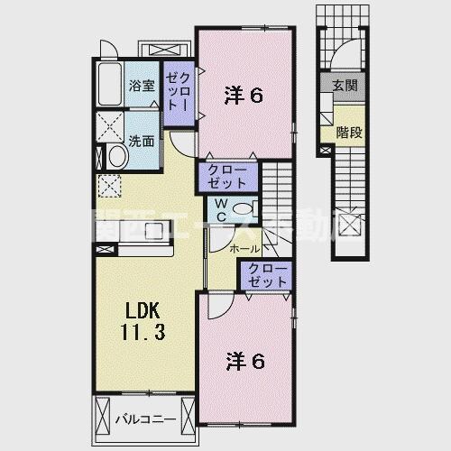 フォルシュの物件間取画像