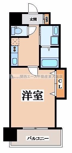 ラグゼ布施北Ⅰの物件間取画像