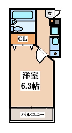 タナカハイツの物件間取画像