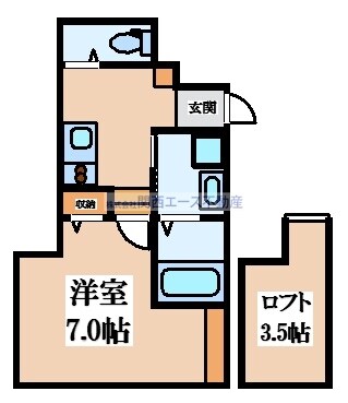 あんしん+衣摺08-7001の物件間取画像