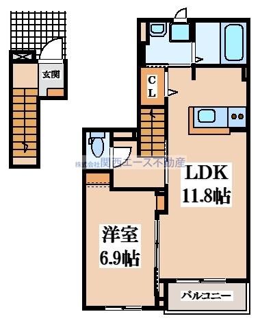 クレメント中野の物件間取画像