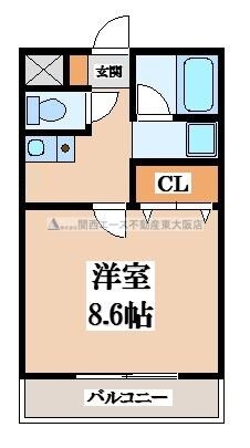 ウェルネス三界の物件間取画像