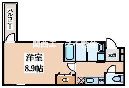 フジパレス河内山本ノースの物件間取画像