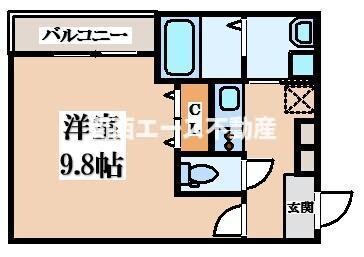 フジパレス河内山本ノースの物件間取画像